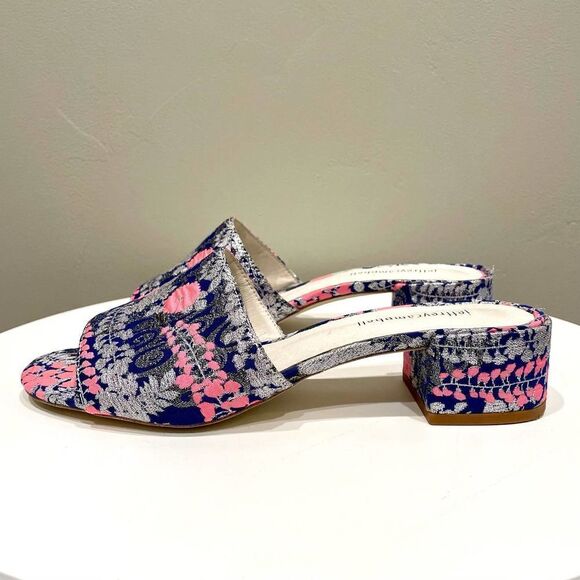 Jeffrey Campbell Floral Block Heel Sandals - Size: 8 - Picture 5 of 10